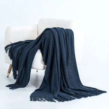 Fassett Knitted Throw